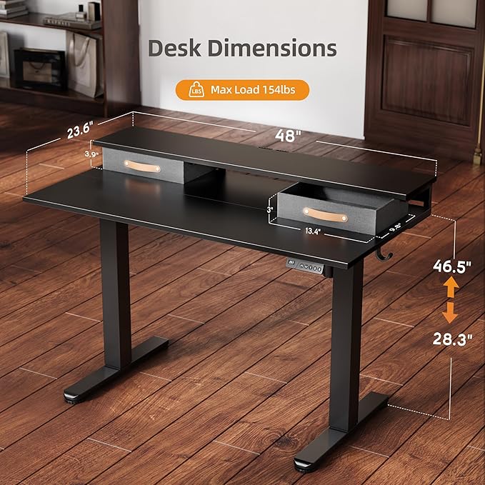 Claiks Electric Standing Desk - Image 3