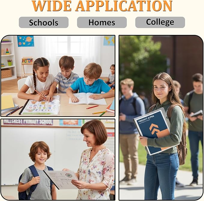 5 Pack Report Covers with Sliding Bar - Image 9