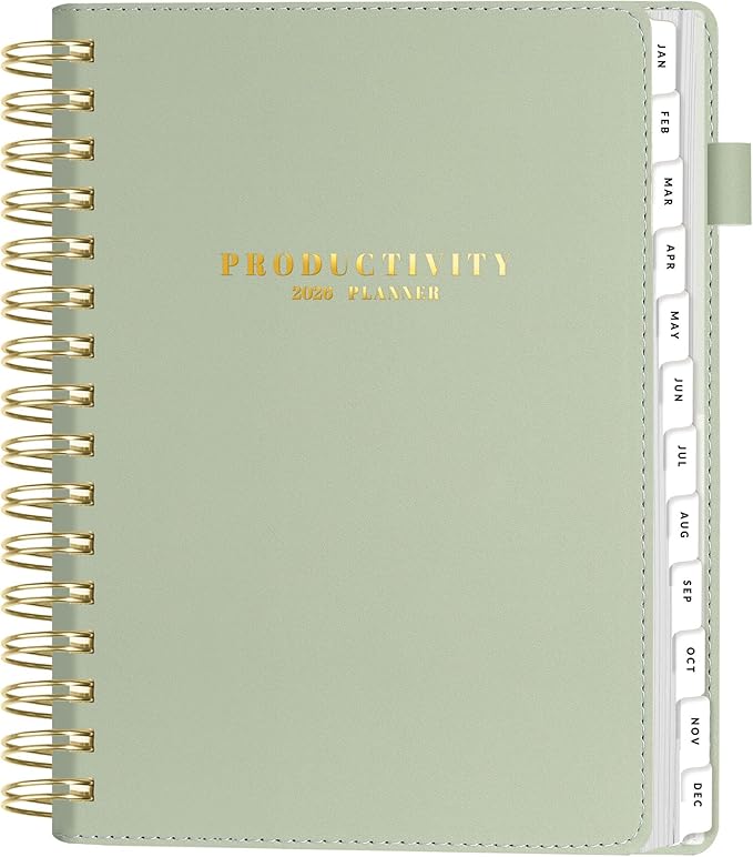 SUNEE 2026 Planner 5.9" x 8.3" – Dated Productivity Planner by SUNEE