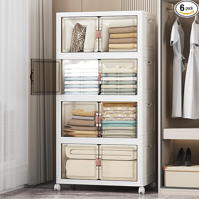 UAMFURI Extra Large Stackable Storage Bins by UAMFURIDirect
