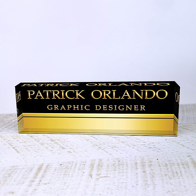 Artblox Office Name Plate Personalized | Custom Name Plates - Image 2