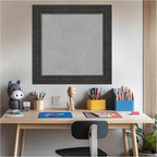 Amanti Art Black Framed Magnetic Board 25x25 Medium Vision Board - Image 5