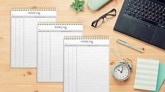 Better Office Products Activity Log Notepad, 8.5" x 11", Planning Note Pad - Image 6