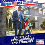 Mifflin-USA Horizontal ID Name Badge Holder, Waterproof and Resealable Plastic - Image 5