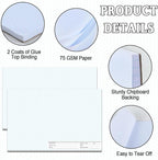 1 Pack 50 Sheets 11" x 17" Isometric Graph Paper Pad Landscape - Image 5