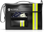 Upgraded Fireproof & Waterproof Document Bag – Lockable 17”x 12”x 5” - Image 7