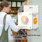 3 Inch Round Colored Dot Stickers, 4 Rolls in Dispenser Box - Image 4