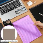 Resurhang 6 Pcs Legal Pad Top Spiral Bound Notebook 70 Sheets Double Sided - Image 7