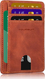TOURSUIT Travel Minimalist Slim Front Pocket Wallet by TOURSUIT
