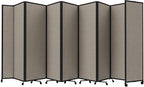 Versare Room Divider 360 Portable Wall Partition | Folding Panels | Large by VERSARE