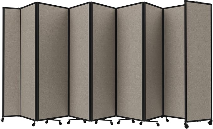 Versare Room Divider 360 Portable Wall Partition | Folding Panels | Large by VERSARE