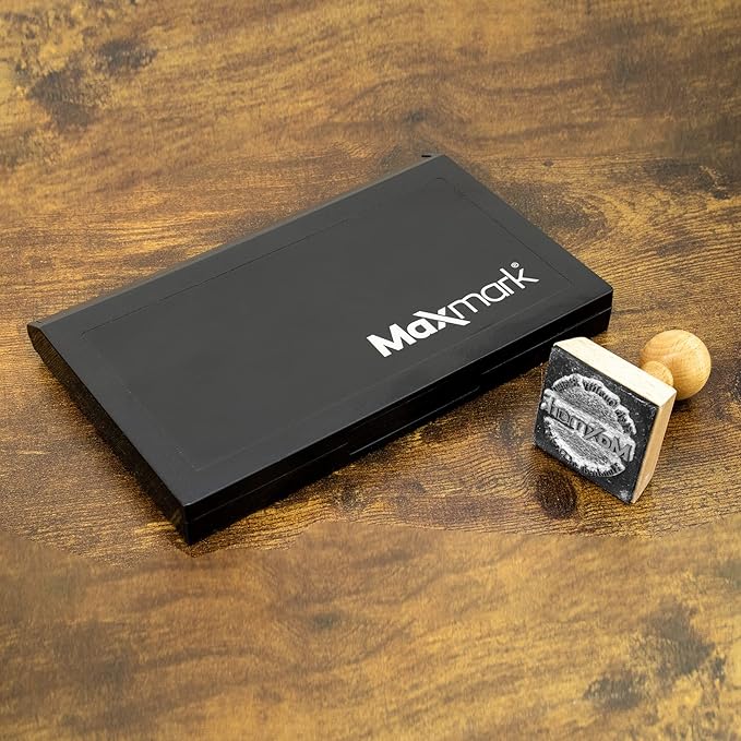 MaxMark Large Premium Dark Yellow Ink Stamp Pad - Image 6