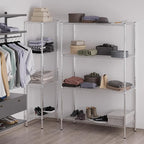 Regal Altair 21" Deep x 48" Wide x 74" Height Wire Shelving Kit | 4-Tier | NSF - Image 5