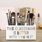 QZQE Boho Classroom Pen Pencil Holder Organizer - Image 4