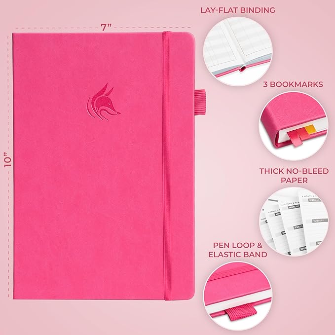 Clever Fox Planner Large – Undated Weekly & Monthly Planner - Image 4