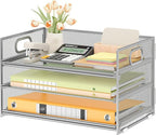 Subekyu 3 Tier Paper Desk Organizer by SUBEKYU