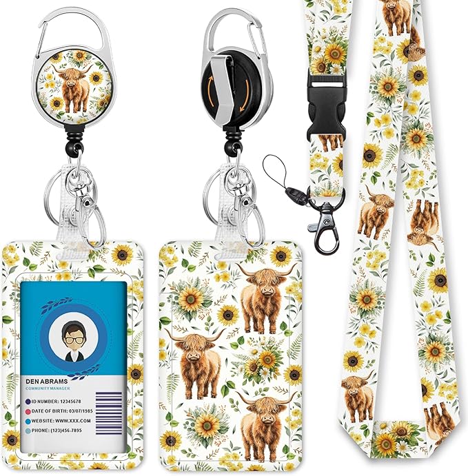 Giancomics Highland Cow Lanyards by Giancomics
