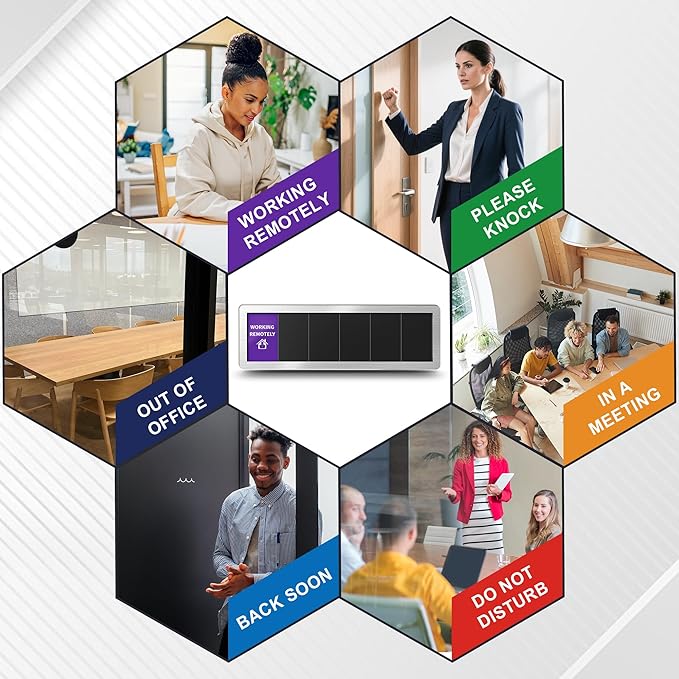 Office Door Signs-Meeting in Progress Door Sign - Image 2