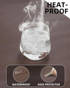 Non-Slip Desk Pad, Mouse Pad, Waterproof PVC Leather Desk Table Protector - Image 4