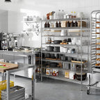 Regal Altair 18" Deep x 54" Wide x 74" Height Wire Shelving Kit | 8-Tier | NSF - Image 4