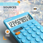 CATIGA 12 Digit Desktop Calculator Basic Desk Calculator - Image 5