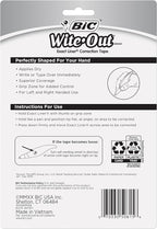 BIC Wite-Out Brand Exact Liner Correction Tape, 19.8 Feet, 4-Count Pack of - Image 2