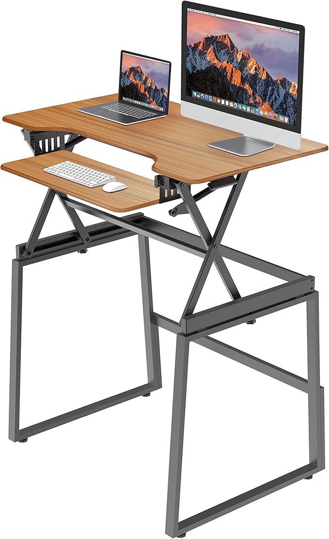 Rocelco 40" Large Height Adjustable Standing Desk BUNDLE - Image 7