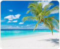 Auhoahsil Mouse Pad, 12 x 10 in Summer Beach Theme Computer Mouse Pad by Auhoahsil