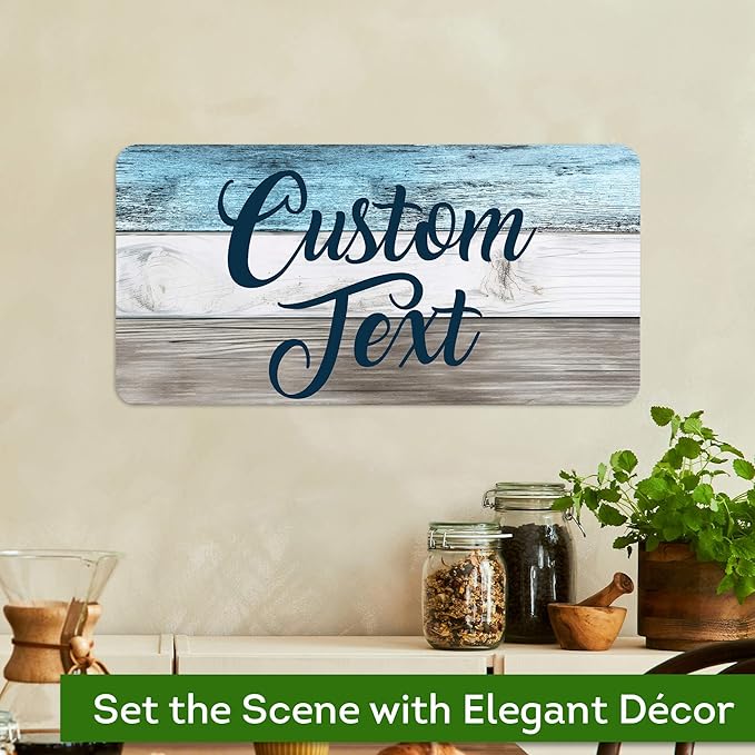 Custom Sign, Custom Street Sign, 11 Font Colors, 13 Font Styles, 4 Hole Options - Image 4
