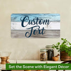 Custom Sign, Custom Street Sign, 11 Font Colors, 13 Font Styles, 4 Hole Options - Image 4