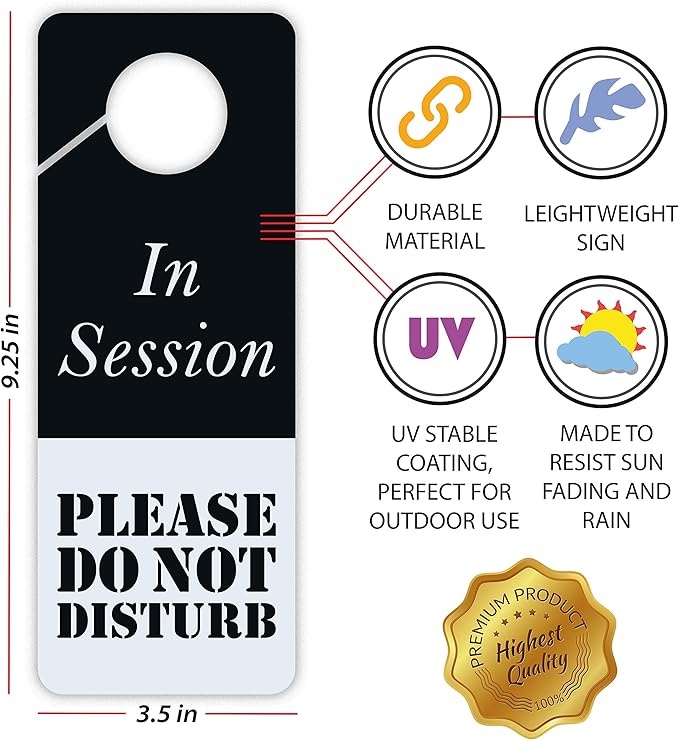 Business Design Do Not Disturb Sign - Image 7