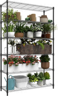 M MZG 6 Tiers Storage Shelves Load 2100LBS, Metal Shelving Wire Metal Shelving by MEIGAOPLASTICANDMETALHKCOLIMITED