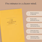 Intelligent Change The Five Minute Journal, Original Daily Gratitude Journal - Image 2