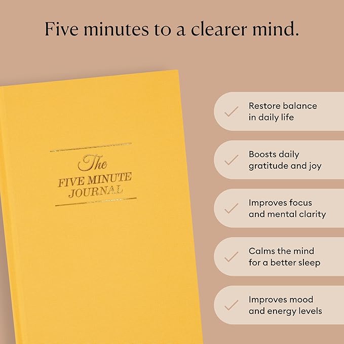 Intelligent Change The Five Minute Journal, Original Daily Gratitude Journal - Image 2