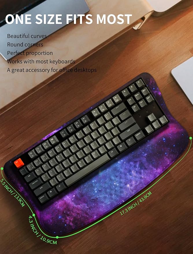 KUOSGM Ergonomic Wave Wrist Rest - Image 6