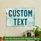 Custom Sign, Custom Street Sign, 11 Font Colors, 13 Font Styles, 4 Hole Options - Image 4