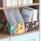 PerKoop 6 Pcs Magazine File Holder Foldable Decorative Cardboard File Folders 6 - Image 3