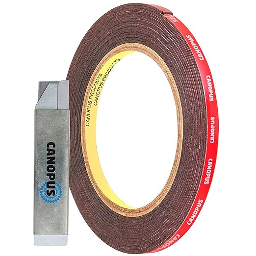 CANOPUS Double Sided Tape, 5952 Heavy Duty Mounting Tape, Strong Bond & by CANOPUS
