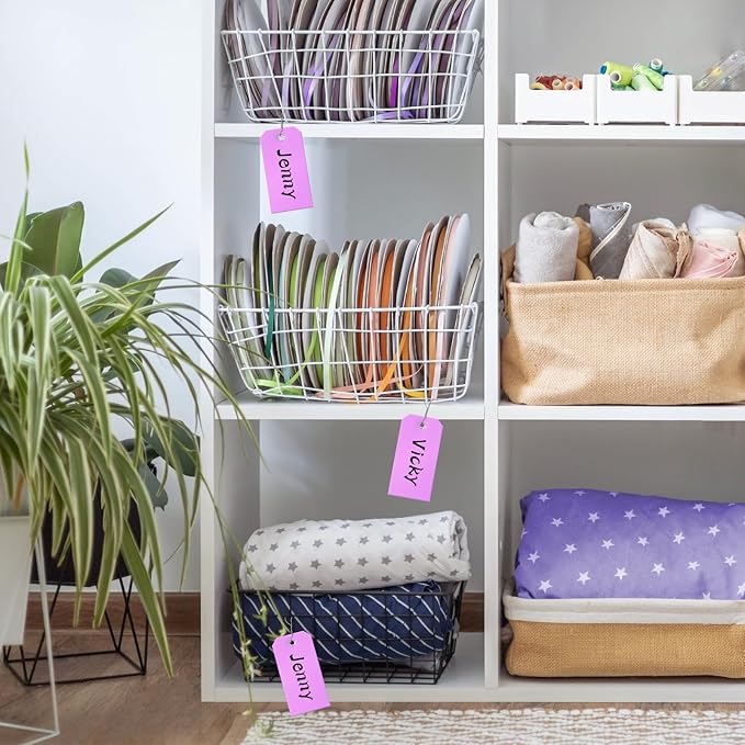 100 Plastic Shipping Tags - Image 5