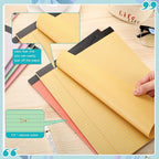 Fuutreo 8 Pcs 8.5'' x 11'' Colored Legal Pad Writing Pads Narrow Ruled 50 - Image 3