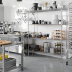 Regal Altair 18" Deep x 60" Wide x 74" Height Wire Shelving Kit | 4-Tier | NSF - Image 5