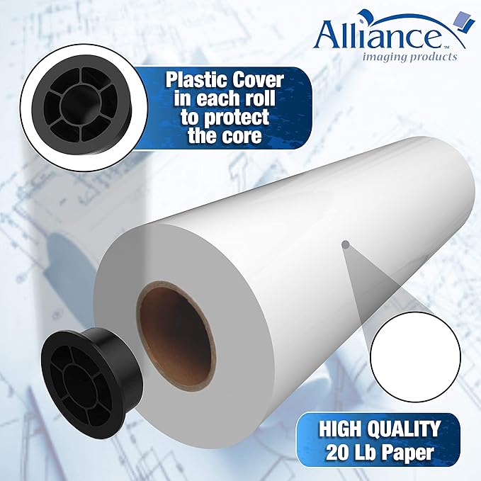 Alliance Wide Format Paper Bond Engineering Rolls - Image 5