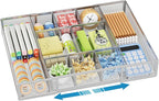 Marbrasse Expandable Desk Drawer Organizer, Mesh Tray by Marbrasse