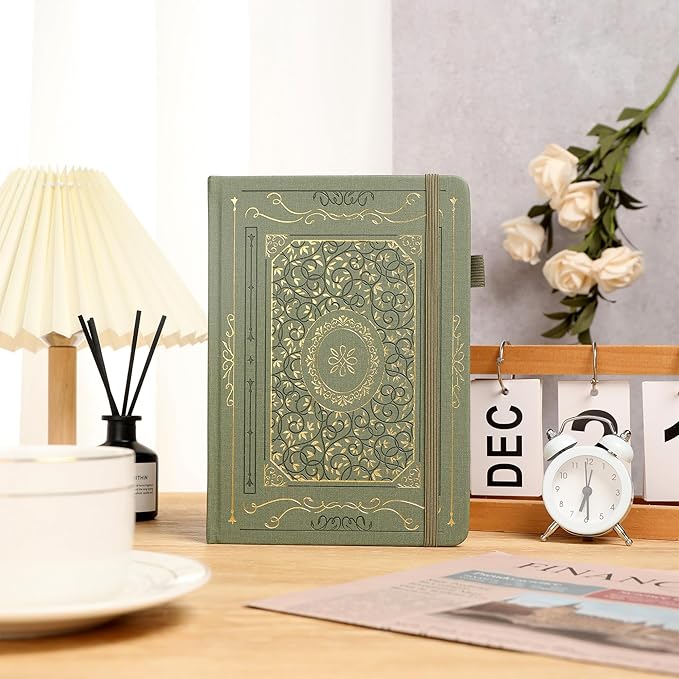 TIEFOSSI Dotted Notebook, 160gsm Thick Paper, Hardcover Dot Grid Journals - Image 4
