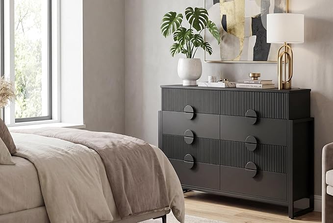 LGHM Fluted Dresser for Bedroom - Image 5