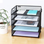 Supeasy 5 Trays Paper Organizer Letter Tray - Image 8