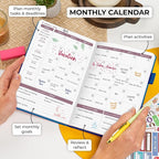 Clever Fox Planner 2nd Edition – Colorful Weekly & Monthly Goal Planner - Image 4