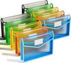 ThinkTex Plastic Expanding File Folder, Transparent envelopes by ThinkTex