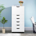 Naomi Home Carly 6-Drawer Craft & Office Storage Cabinet – Rolling Storage by NaomiHome
