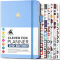 Clever Fox Planner 2nd Edition – Colorful Weekly & Monthly Goal Planner by CleverFox